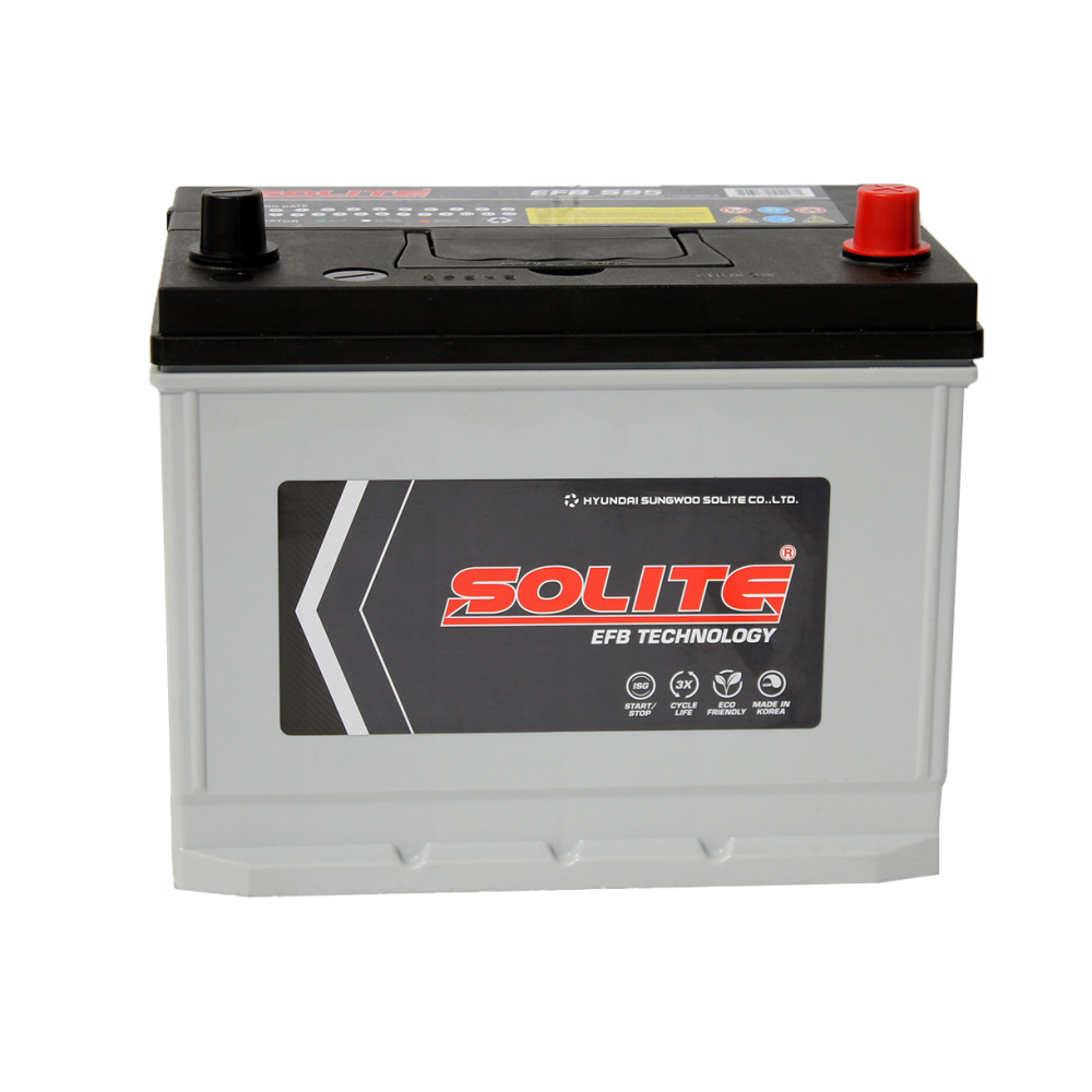 Аккумулятор SOLITE EFB S95 12V 70Ah Asia e купить в Минске | battorg.by