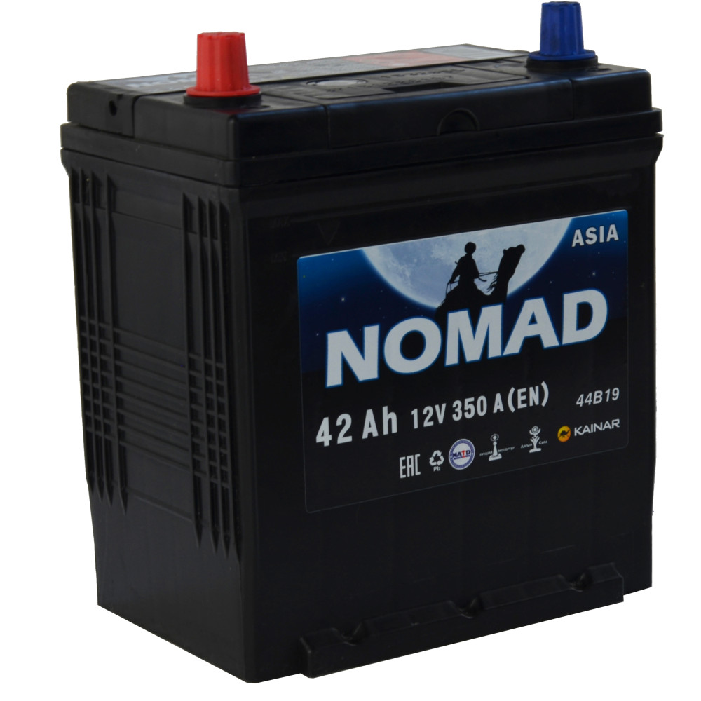 Аккумулятор NOMAD Asia 6СТ-42 рус. купить в Минске | battorg.by