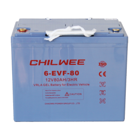 Chilwee 12V 6-EVF-80Ah (M6+DIN)