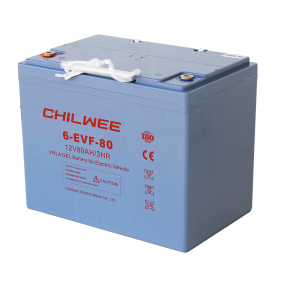 Chilwee 12V 6-EVF-80Ah (M6+DIN)