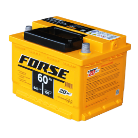 Аккумулятор FORSE 6СТ-60 VLR Euro (низкий)