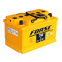 Аккумулятор FORSE 6СТ-74 VLR Euro (низкий)
