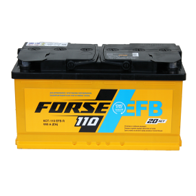 Аккумулятор FORSE EFB 6СТ-110 VLR Euro