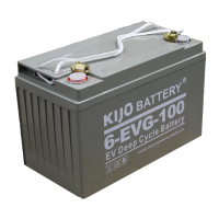 Аккумулятор Kijo 12V 6-EVG-100Ah (M8+DIN)