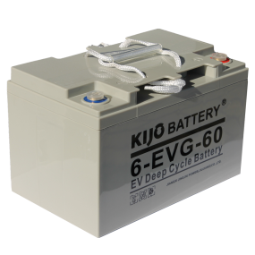 Аккумулятор Kijo 12V 6-EVG-60Ah (M6+DIN)