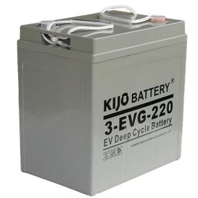 Аккумулятор Kijo 6V 3-EVG-220Ah (M8+DIN)