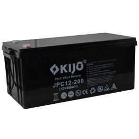 Аккумулятор Kijo JPC 12V 200Ah (carbon) (M8)