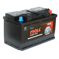 Аккумулятор MOLL AGM 6-QTF-80(800)-L