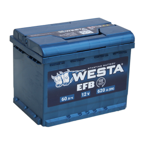 Аккумулятор WESTA EFB 6СТ-60 VLR Euro