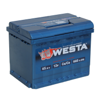 Аккумулятор WESTA 6СТ-65 VLR Euro