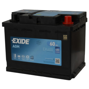 Аккумулятор Exide AGM EK600 (60Ah)
