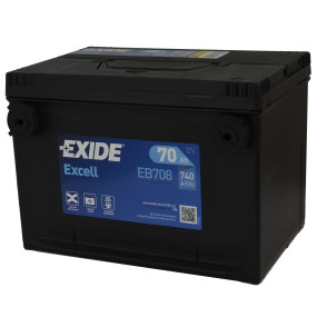 Аккумулятор Exide Excell EB708 (70Ah) Americ