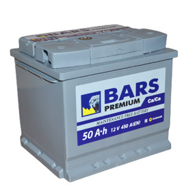 Аккумулятор BARS Premium 6СТ-50 Евро