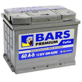 Аккумулятор BARS Premium 6СТ-60 рус.