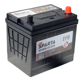 Аккумулятор SPARTA Asia EFB-D23L (Q-85) 12V 65Ah (Китай) euro