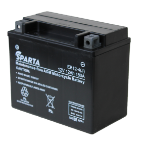 Аккумулятор SPARTA EB12-4(J) (12 а/ч), YTX12-BS, YTX14-BS