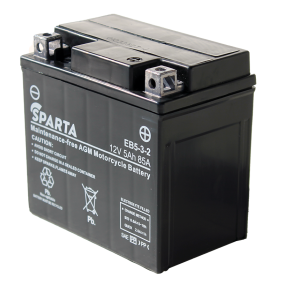 Аккумулятор SPARTA EB5-3-2 (5 а/ч), YTX5L-BS, YT5L-BS, YTZ7S