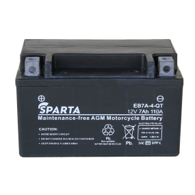 Аккумулятор для мото SPARTA EB7А-4-QT (7 а/ч), YTX7A-BS