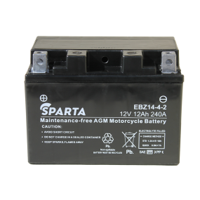 Аккумулятор для мотоцикла SPARTA EBZ14-4-2 (12 а/ч), YTZ12S, YTZ14S