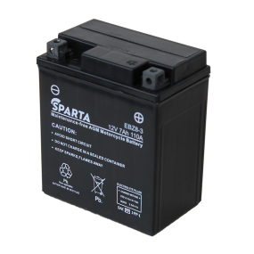 Аккумулятор SPARTA EBZ8-3 (7 а/ч), YTX7L-BS