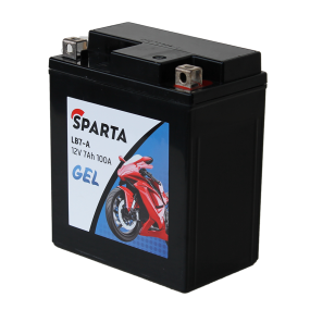 Аккумулятор SPARTA LB7-A (7 а/ч), YTX7L-BS (Гелевая)