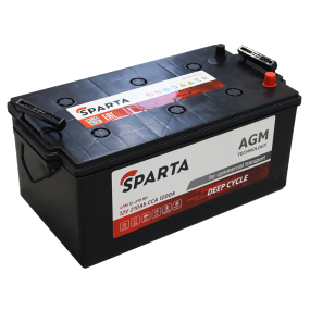 Аккумулятор грузовой SPARTA AGM LPM12-210 HD 12V 210Ah (Китай)