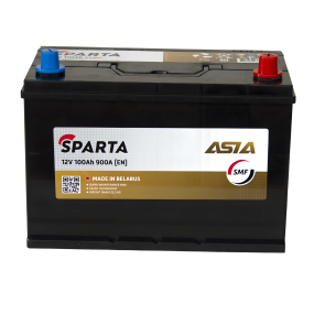 Аккумулятор SPARTA Asia 12V 100 А/ч R+ Евро (РБ)
