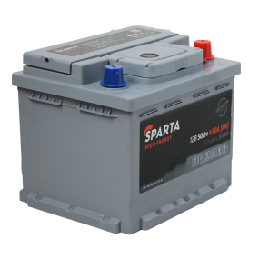 Аккумулятор SPARTA High Energy 6СТ-50 Евро (низкий)