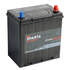 Аккумулятор SPARTA High Energy (Asia) 6СТ- 42 Евро