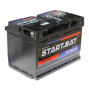 Аккумулятор START.BAT 12V 77 А/ч R+ Евро (РБ)