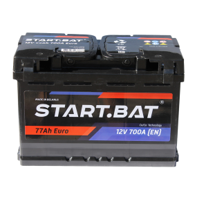 Аккумулятор START.BAT 12V 77 А/ч R+ Евро (РБ)