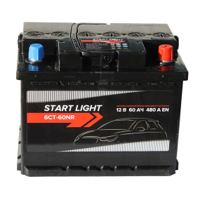 Аккумулятор Start Light 6СТ- 60 NR Euro