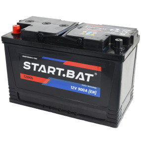 Аккумулятор START.BAT 12V120 А/ч L+ рус