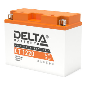 Delta AGM СТ 1220 (20 а/ч) Y50-N18L-A3, YTX24HL-BS, YTX24HL