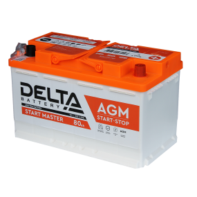Аккумулятор DELTA Start Master 80 Ah AGM
