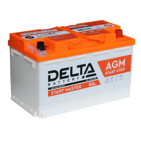 Аккумулятор DELTA Start Master 80 Ah AGM