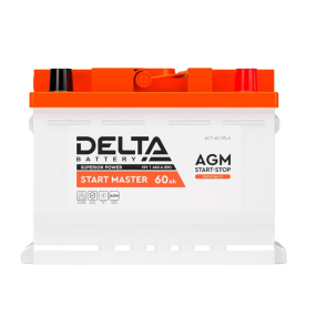 Аккумулятор DELTA Start Master 60 Ah AGM