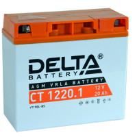 Аккумулятор Delta AGM СТ 1220.1 (20 а/ч) YT19BL-BS