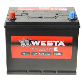 Аккумулятор WESTA Asia 6СТ-75 VL рус.